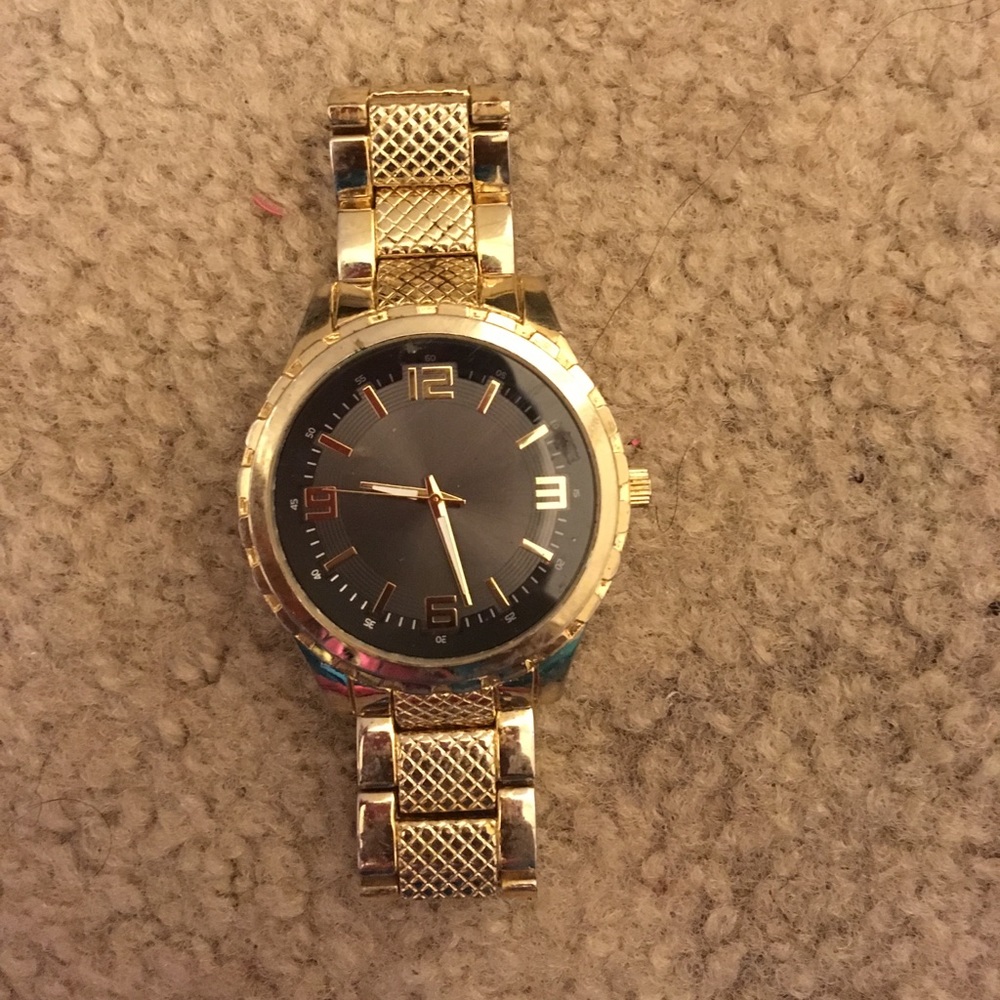 gold watch